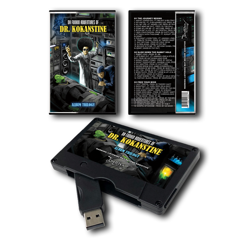 Da Funkin Adventures of Dr. Kokanstine [USB Music Cassette Tape]
