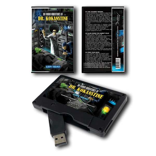 Da Funkin Adventures of Dr. Kokanstine [USB Music Cassette Tape]