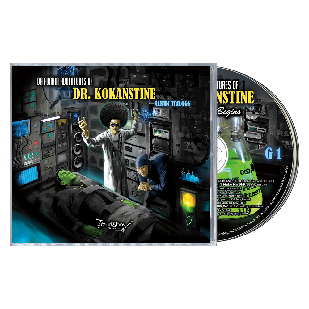 Dr. Kokanstine - Triple CD Jewel Case Front Cover