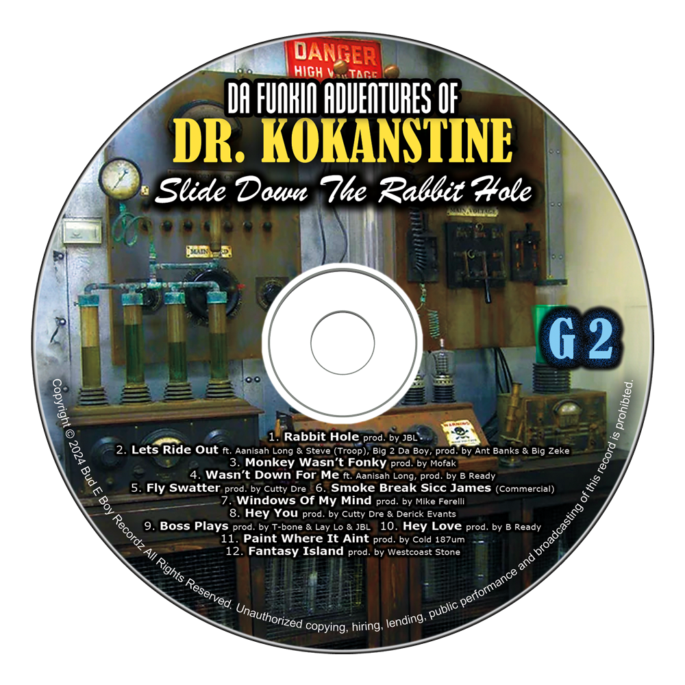 Dr. Kokanstine disk CD-2 G2 Slide Down The Rabbit Hole