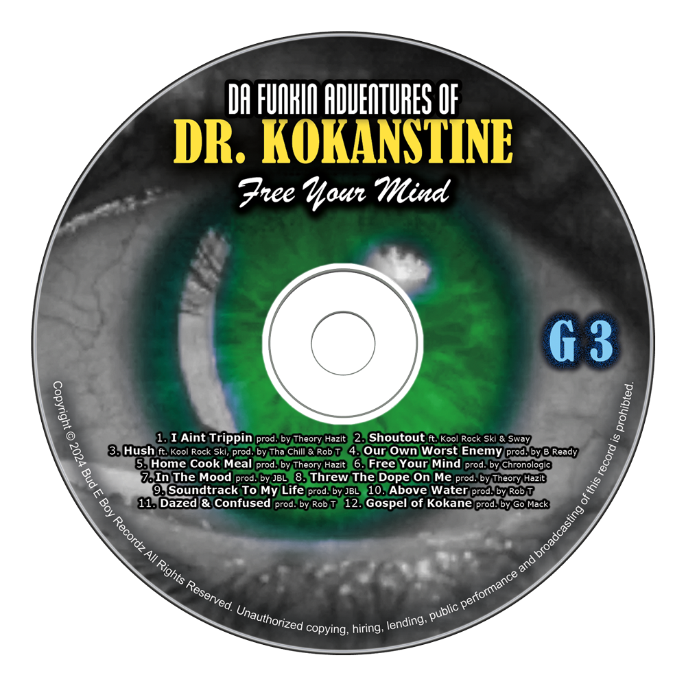 Dr. Kokanstine disk CD-3 G3 Free Your Mind