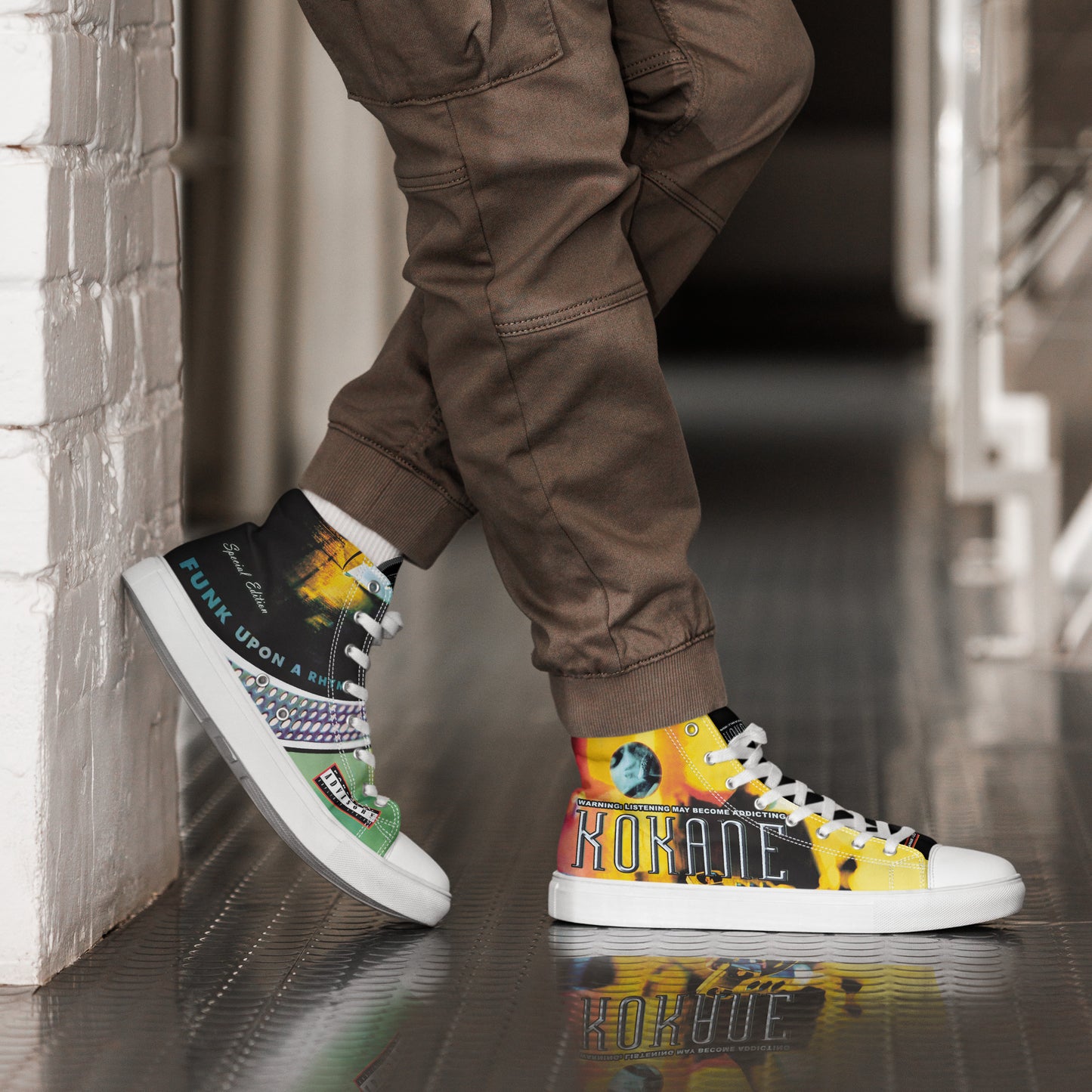 Kokane Funk Upon A Rhyme [High Top Shoes]